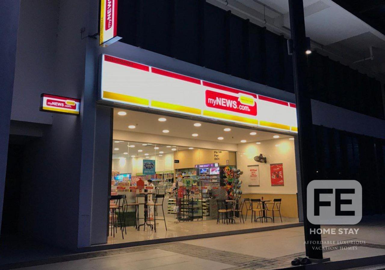 Netflix Wifi Trefoil Homestay Setia Alam Sacc Homestay Fe Shah Alam Esterno foto